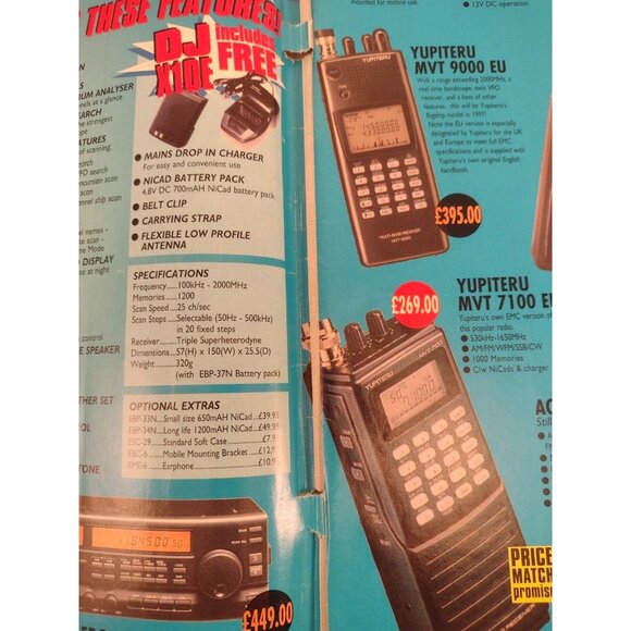 Shortwave Magazine Britain Radio Oct 1997 Antenna Weather Vintage Technology - Picture 2 of 9